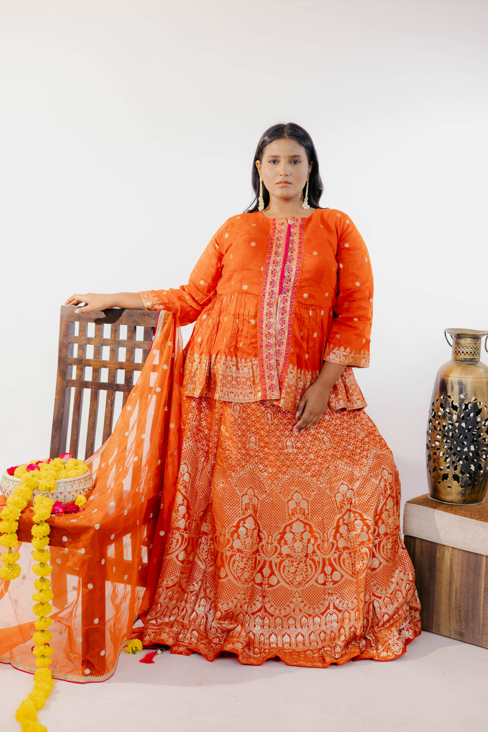 Fanta Orange Tunic Skirt